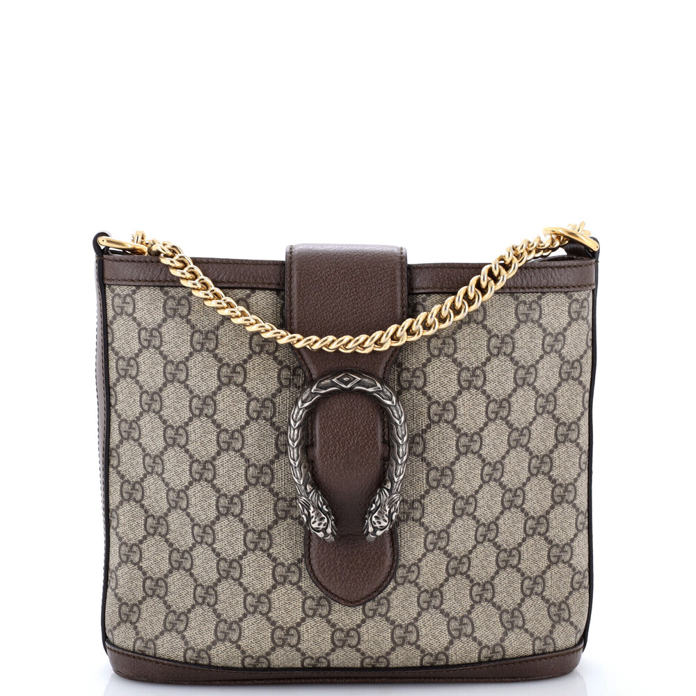Gucci Medium Dionysus Bucket Bag GG Coated Canvas